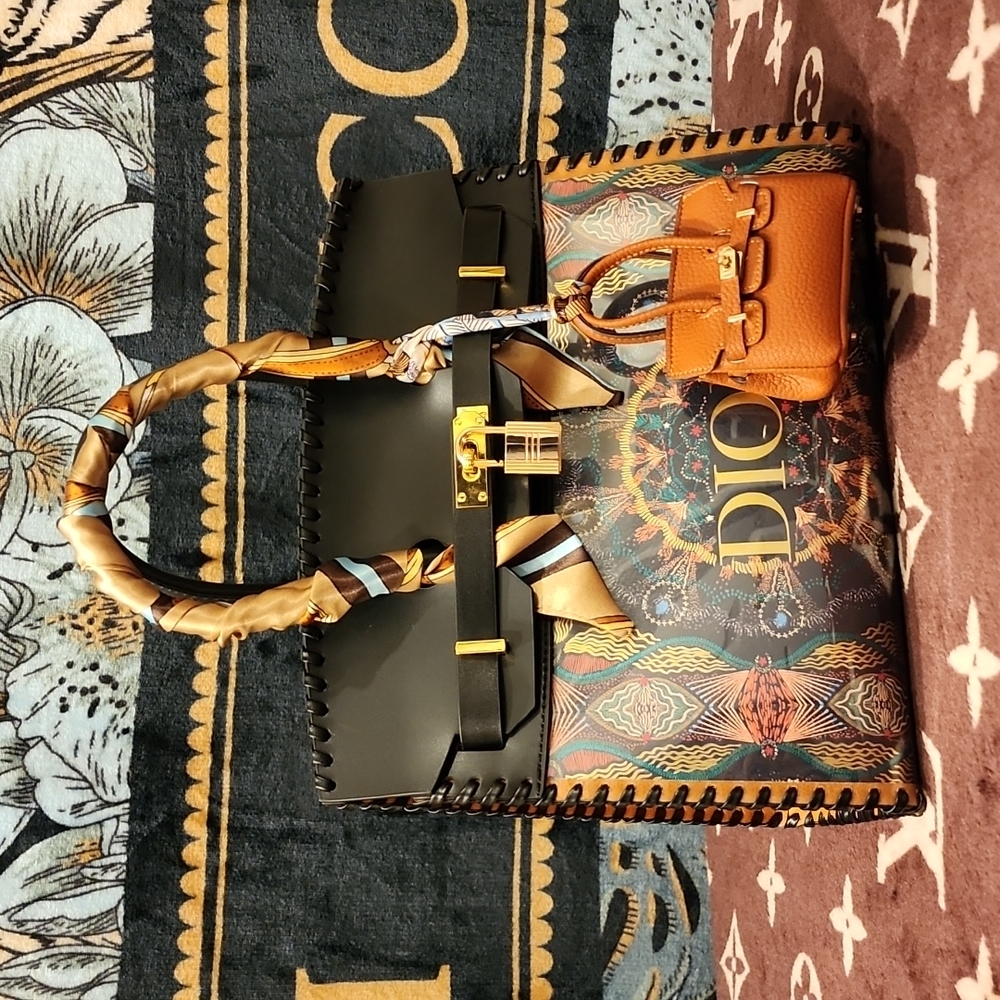 🛍️ DIOR Shopping Bag + DIY Birkin Kit = Stylish/Trendy Bag 🤩👜🐎